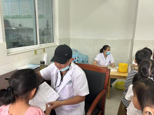 倍悦网 怀宁县高河镇卫生院开展幼儿体检活动_大皖新闻 | 安徽网
